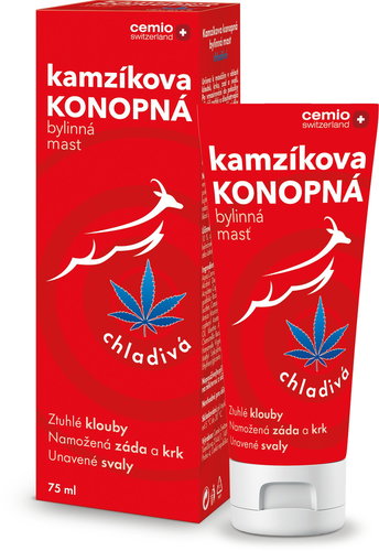Cemio Kamzíkova konopná mast chladivá 75 ml - Ointment - Main image