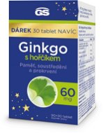 GS Ginkgo 60 mg s horčíkom 90 + 30 tabliet NAVIAC - Ginkgo Biloba