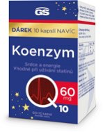 GS Koenzým Q10 60 mg 60 + 10 kapsúl NAVIAC - Koenzým Q10