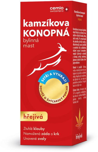 Cemio Kamzíkova konopná mast hřejivá 200 ml  - Ointment - Main image