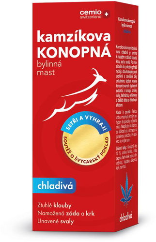 Cemio Kamzíkova konopná mast chladivá 200 ml  - Ointment - Main image