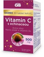 GS Vitamin C 500 s echinaceou 70+30 tablet NAVÍC - Vitamín C