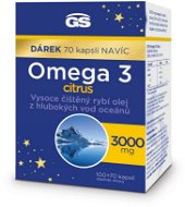GS Omega 3 citrus 100+70 kapslí NAVÍC - Omega 3