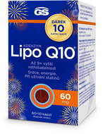 GS Coenzyme Lipo Q10 60 mg, 60 + 10 extra capsules - Coenzym Q10