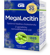 GS Megalecitin 1325, 130 + 20 extra capsules - Lecithin