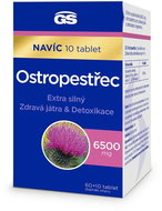 GS Milk Thistle 6500 mg, 60 + 10 extra tablets - Milk Thistle