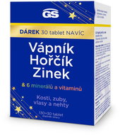 GS Calcium, magnesium, zinc, 130 + 30 extra tablets - Minerals