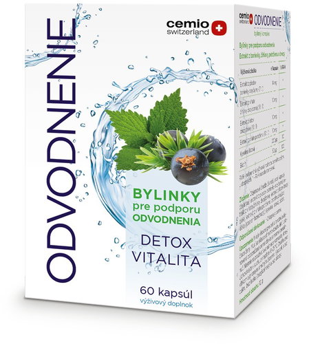 Cemio Odvodnenie, 60 kapsúl - Doplnok stravy - Hlavný obrázok