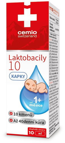 Cemio Lactobacilli 10 drops 10 ml - Lactobacilli - Main image