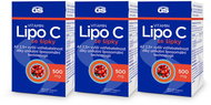 GS Vitamin Lipo C se šípky 500 mg, 3x 100 kapslí - Vitamín C