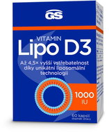 GS Vitamin Lipo D3, 1000 IU, 60 capsules - Vitamin D3