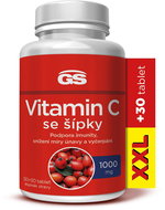 GS Vitamin C1000 with rose hips, 120 + 30 tablets - Vitamin C