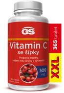 GS Vitamín C500 so šípkami, 365 tabliet - Vitamín C