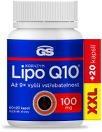 GS Koenzým Lipo Q10 100 mg, 60 + 20 kapsúl XXL - Koenzým Q10