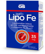GS Železo Lipo Fe, 30 kapsúl - Železo