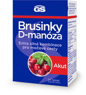 GS Cranberry & D-Mannose Akut, 20 tablets - Dietary Supplement