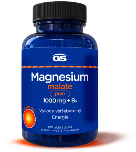 GS Magnesium malate pure 1000 mg + B6 100 tablet - Hořčík - Hlavní obrázek