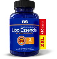 GS Lipo Essencia se silymarinem 60 + 20 kapslí XXL - Dietary Supplement