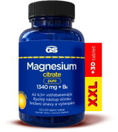 GS Magnesium citrate pure 1340 mg + B6 100 + 30 tablet XXL - Magnesium