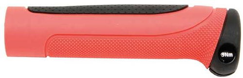 Con-tec Grip Trail D3 Evo Neo 135 mm neon red - Bicycle Grips - Main image