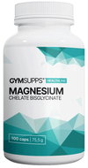 GymSupps Magnesium Chelate Bisglycinate 100 kapslí - Magnesium