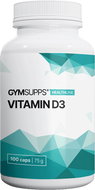 GymSupps Vitamin D3 100 kapslí - Vitamin D3