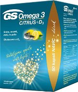 GS Omega 3 CITRUS + D3, 100+50 capsules - Omega 3