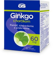GS Ginkgo 60 mg s horčíkom, 60 tabliet - Ginkgo Biloba