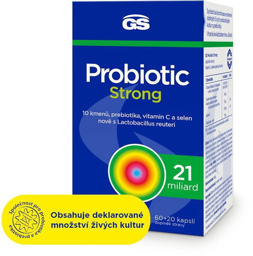 GS Probiotic Strong, 60+20 capsules - Probiotics - Main image