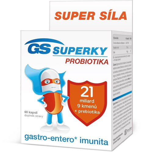 GS Superky Probiotics, 60 capsules - Probiotics - Main image