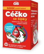 GS céčko želatinky bez cukru, 50 kusů - Vitamin C