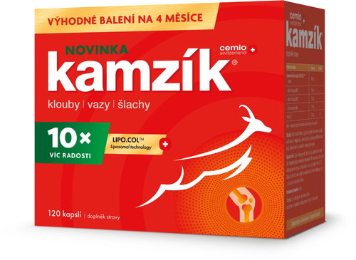 Cemio kamzík NOVINKA, 120 kapslí - Colagen - Main image