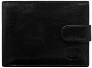 Cedar horizontal leather black - Wallet