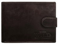 Cedar horizontal with flap brown - Wallet