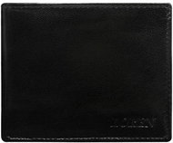 Cedar horizontal leather black - Wallet