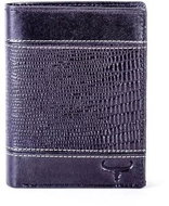 Buffalo black with embossing - Wallet