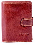 Buffalo brown genuine leather with flap - Wallet