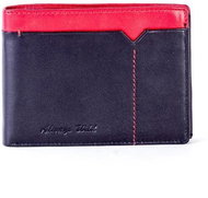 Wild black/red leather - Wallet