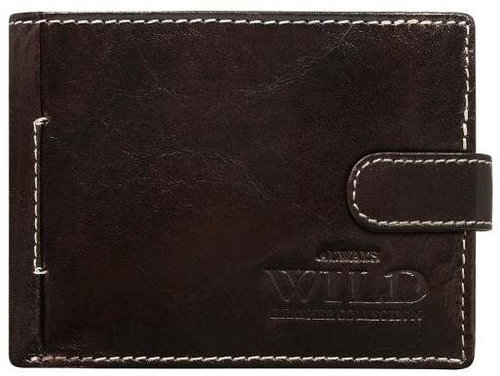 Cedar brown with lapel - Wallet - Main image