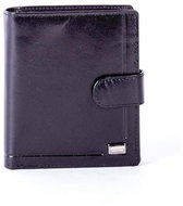 Rovicky black genuine leather with flap - Wallet