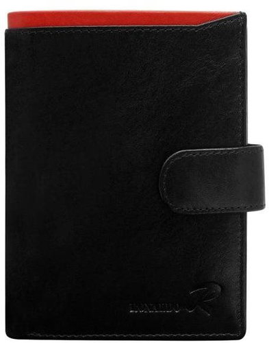 Cedar leather with red insert - Wallet - Main image