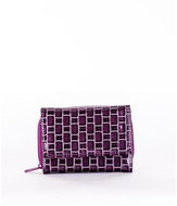Factory Price with geometric relief Via purple - Wallet
