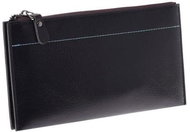 Cedar with long zipper Terry black - Wallet