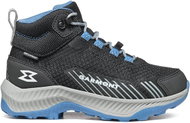 Garmont Kids Pulse Mid Wp Black/Coronet Blue Eu 35 - Trekking Shoes