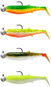 Gumová nástraha Savage Gear Gumová nástraha Cannibal Shad 6,8 cm 3 g + 5 g Velikost 1/0 Darkwater Mix 4+4 ks - Gumová nástraha