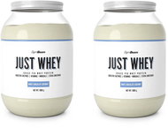 GymBeam Protein Just Whey 2 x 1000 g, white chocolate coconut - Protein