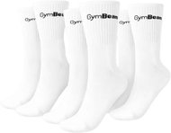 GymBeam 3/4 Socks 3Pack White S - Socks