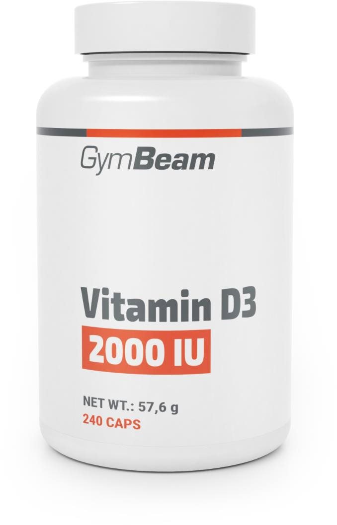 GymBeam Vitamin D3 2000 NE 240 kapszula