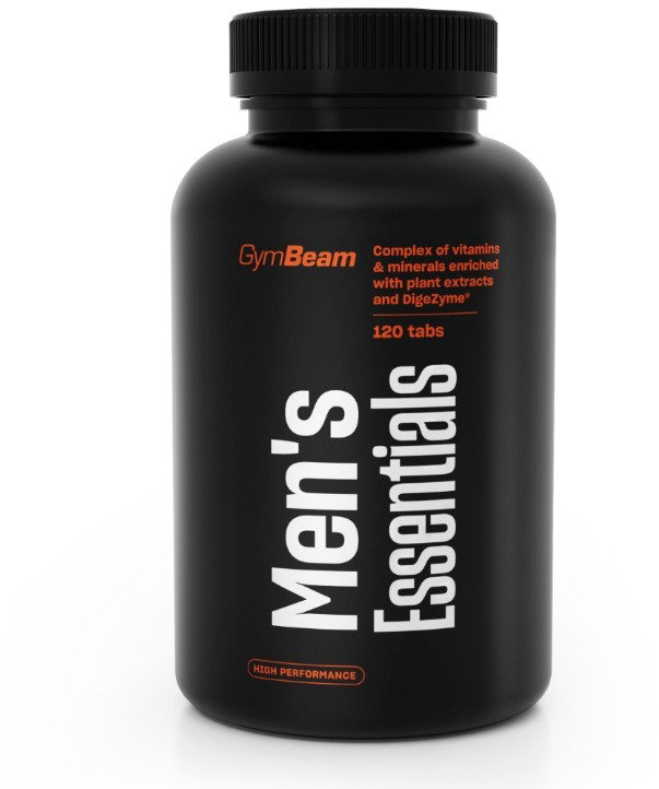 GymBeam Men's Essentials, 120 tabletta