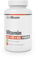 GymBeam D3+K1+K2-vitamin Forte 120 kapszula - Vitamin